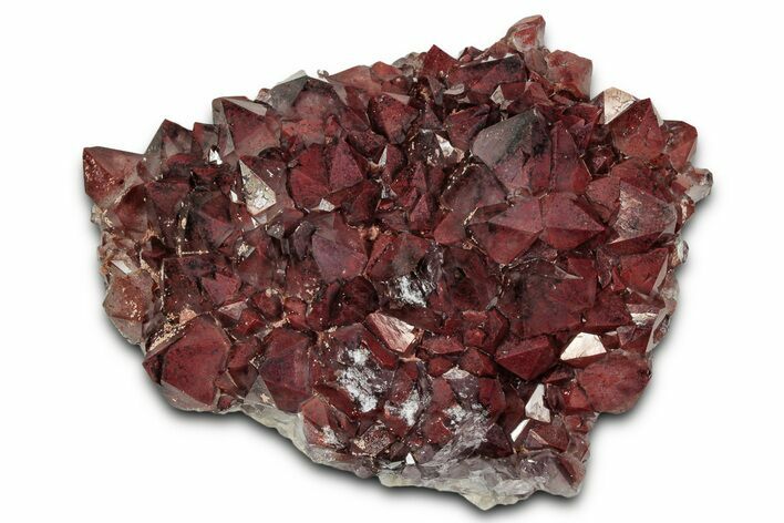 Thunder Bay Smoky Amethyst Cluster with Hematite - Canada #337171